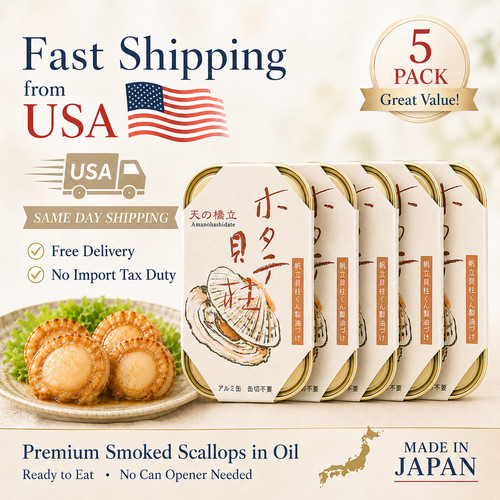 Takenaka smoked scallops - takenaka,